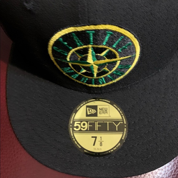 New Era 59 Fifty 40th Anniversary Mariners 7 1/8 NWT - Picture 2 of 9